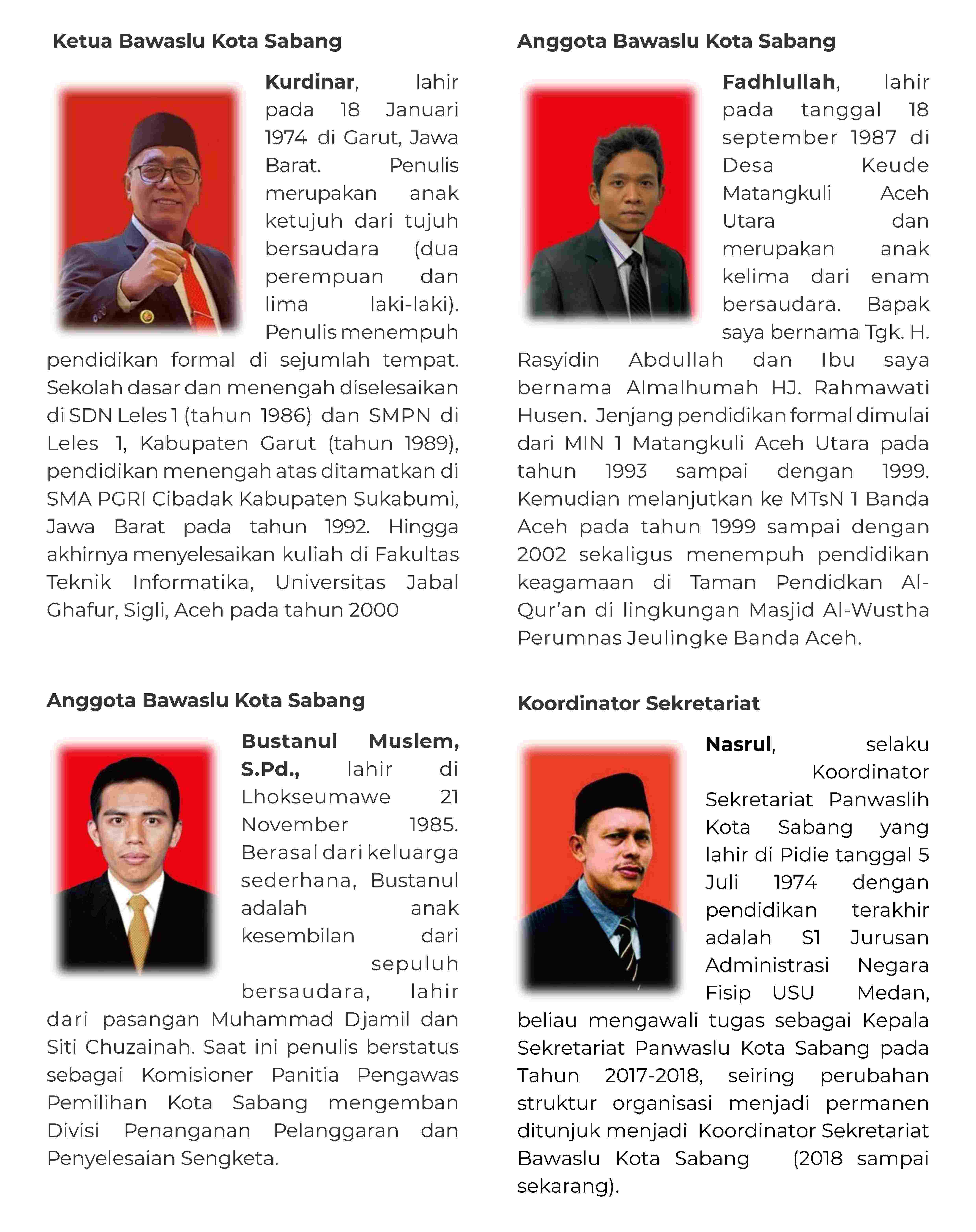 Profil Pimpinan