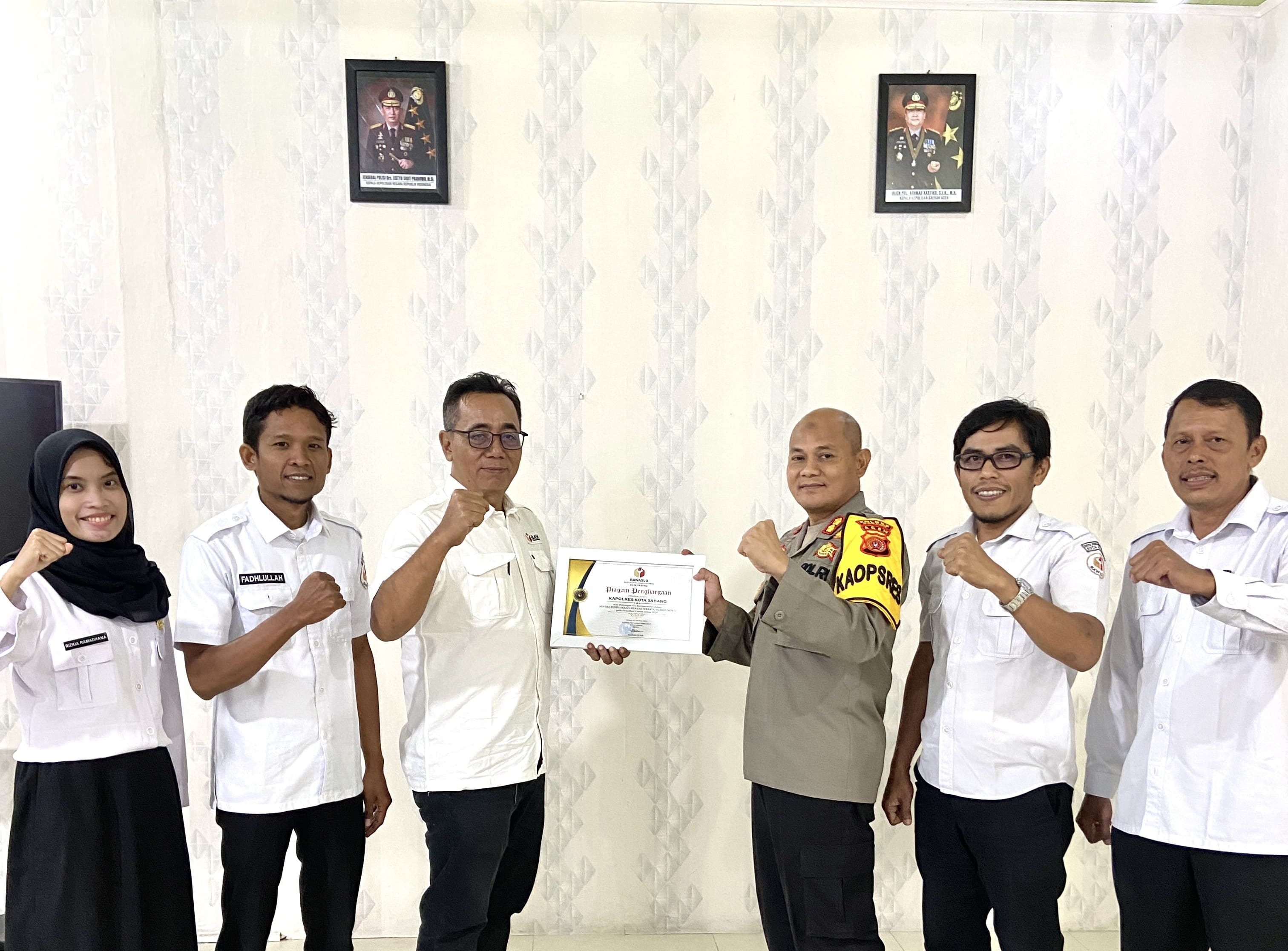 Kunjungan Silahturahmi ke Polres Kota Sabang