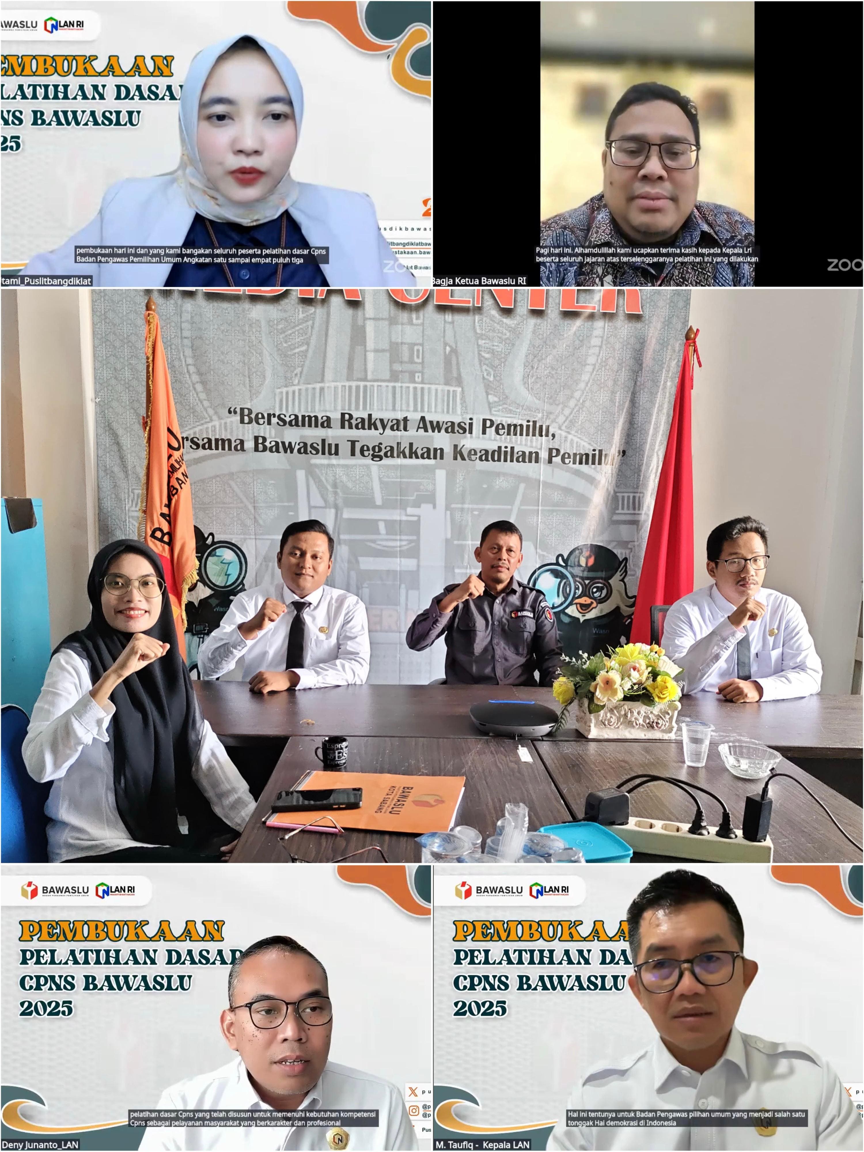 Latsar CPNS Bawaslu 2025 Dimulai, ASN Diharapkan Jadi Pemimpin Masa Depan