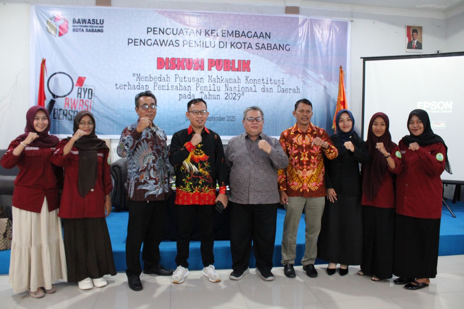 Bawaslu Kota Sabang Gelar Diskusi Publik, Perkuat Peran Pengawas Pemilu Pasca Putusan MK