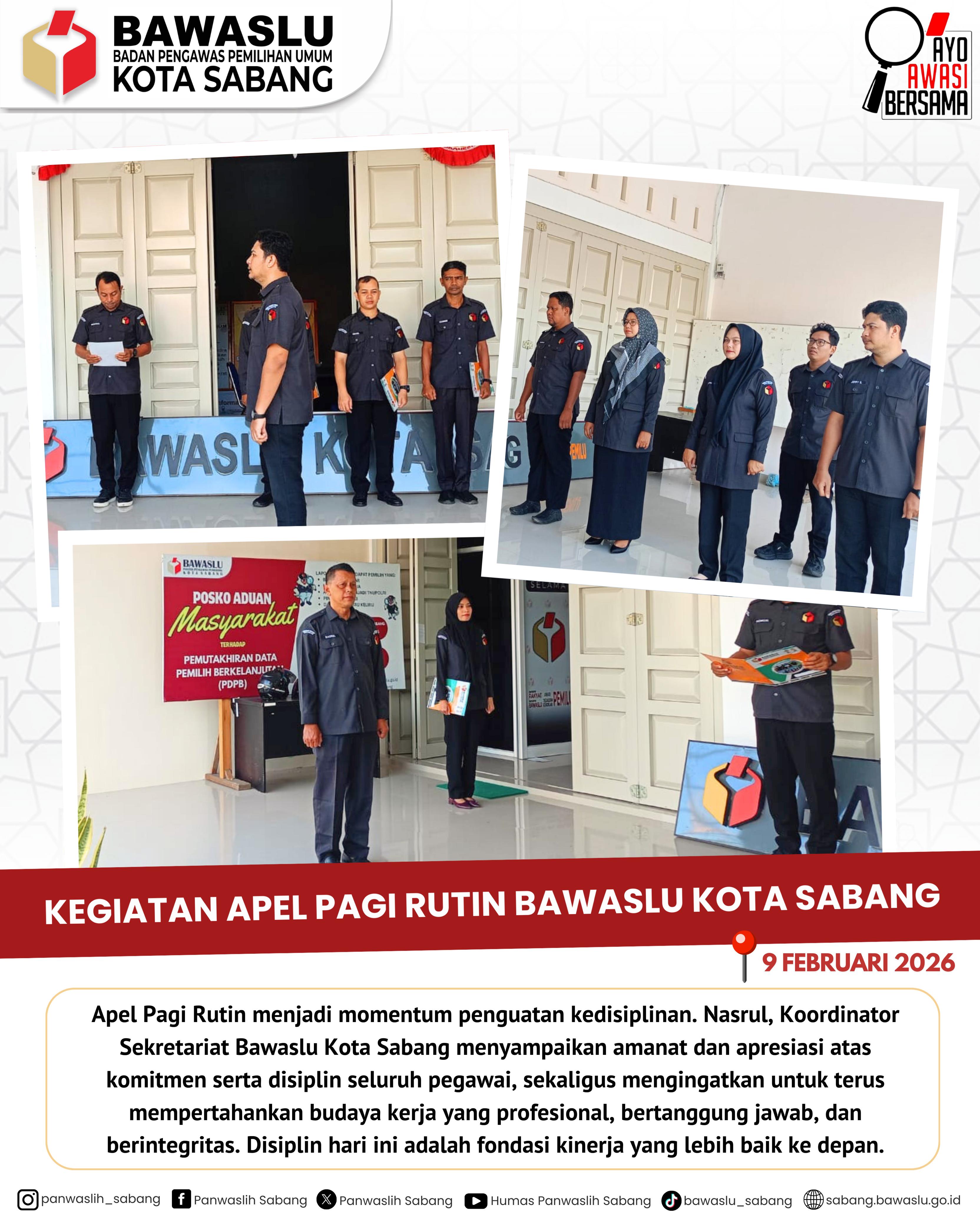 Rangkaian Apel Pagi
