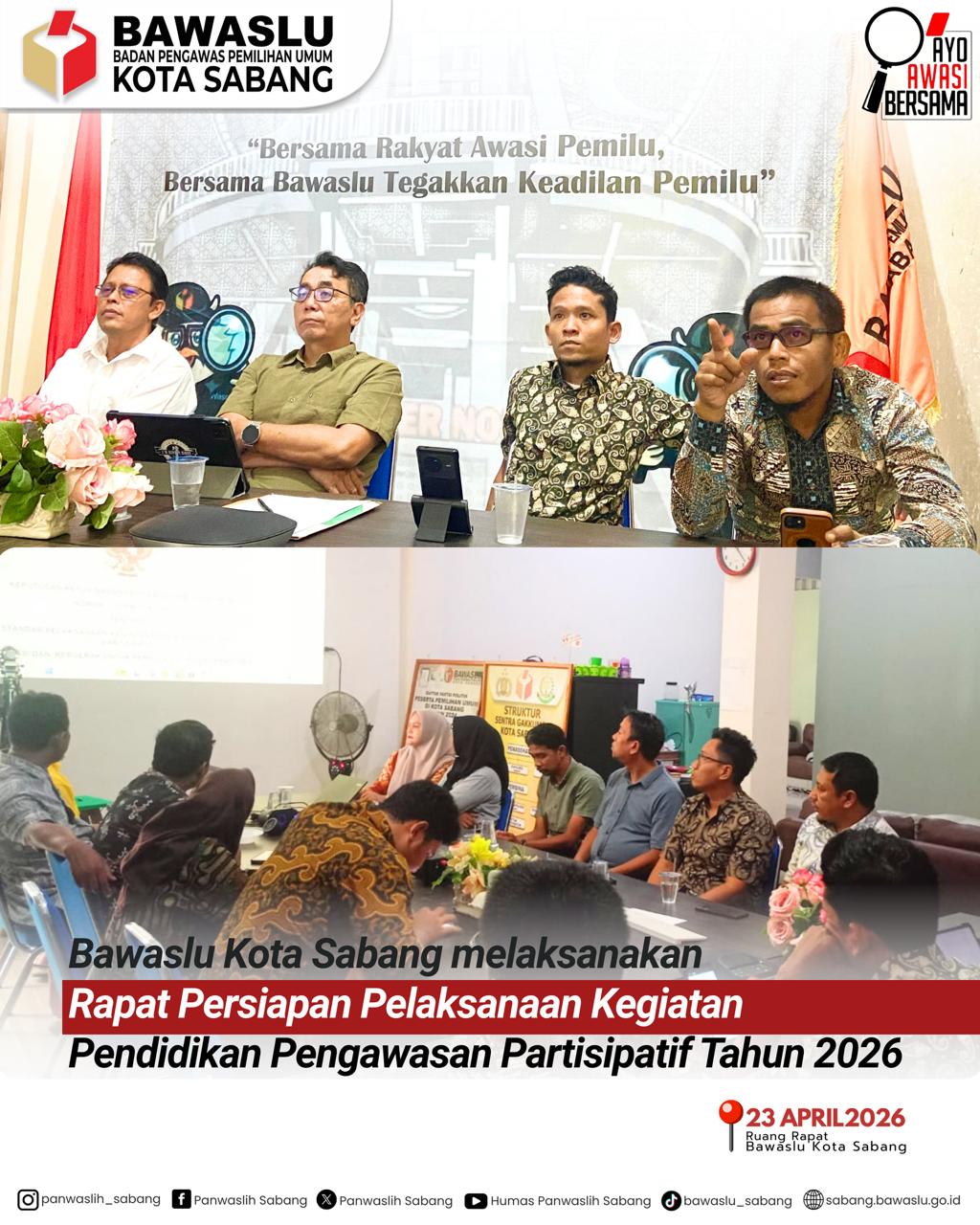 Rapat Pelaksanaan Kegiatan P2P