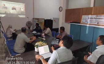 Rapat Evaluasi Kenirja Kehumasan Bawaslu Kabupaten/Kota Triwulan II