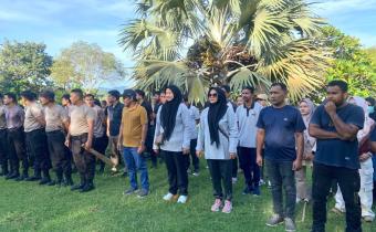 Pengarahan Sebelum Pelaksanaan Gotong Royong